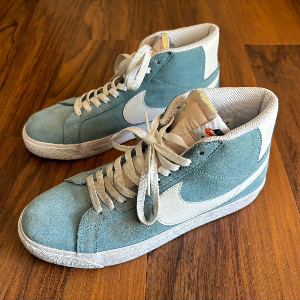 Nike sb Zoom Blazer Mid Size 9 (men’s US) Cerulean Blue